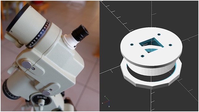 Raspberry PI Electronic Polar Scope
